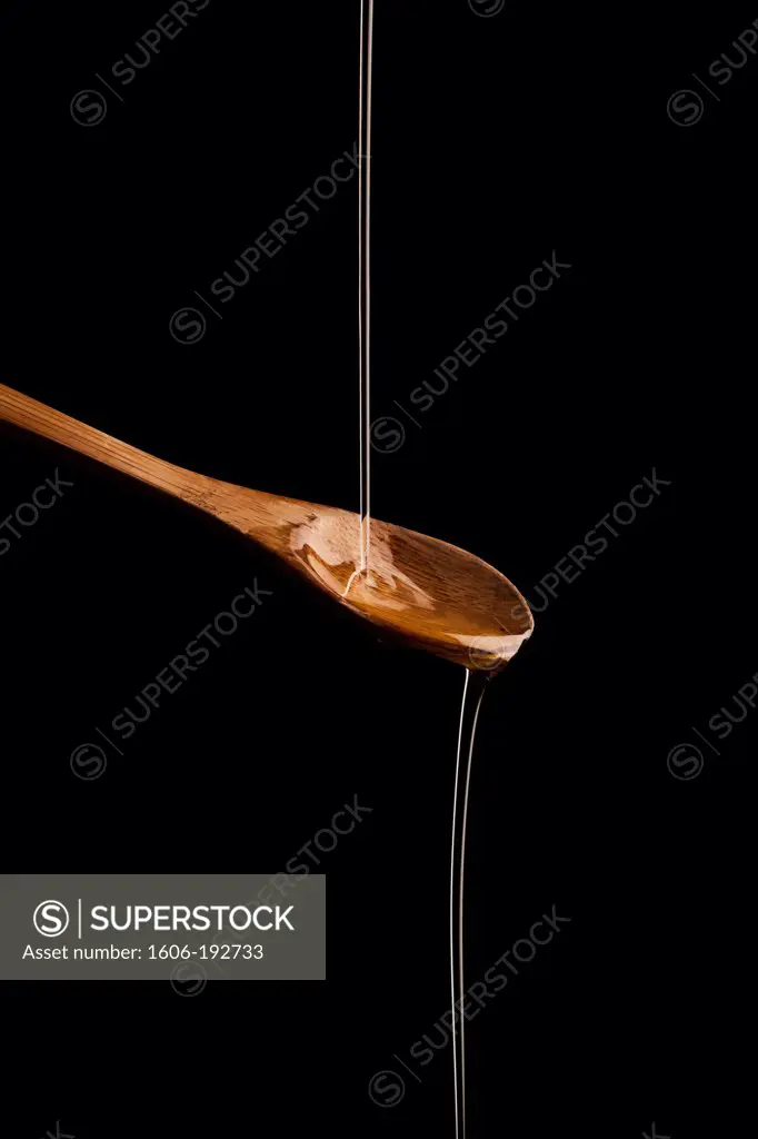 Composition, Oil Running On A Spoon