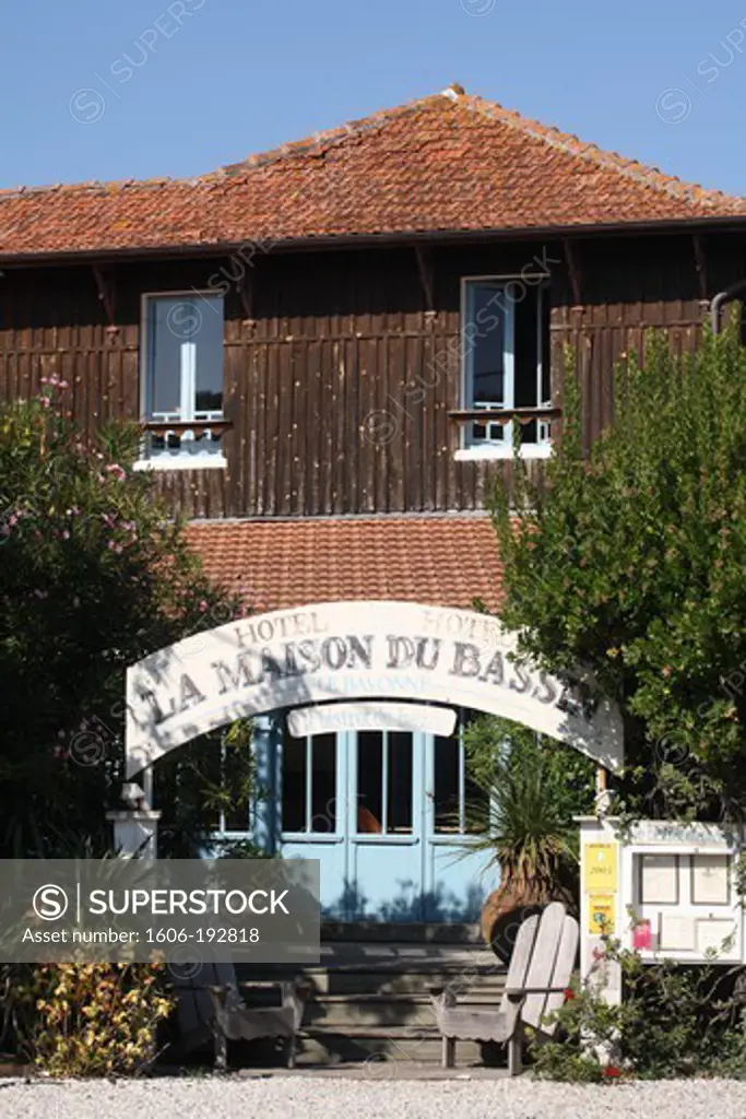 France, Arcachon Bay, La Maison Du Bassin Hotel