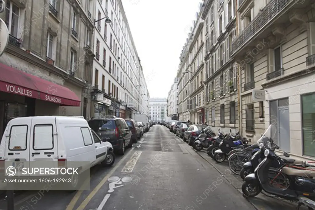 France, Paris, (4Th Arrondissement) Street