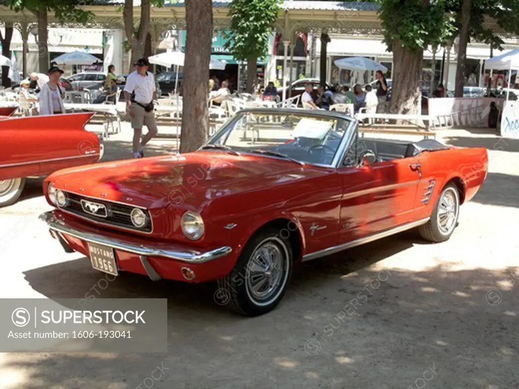 France, Vichy, Red Mustang