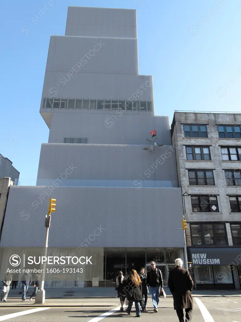 USA, New York City, The New Museum Of Contemporary Art Building