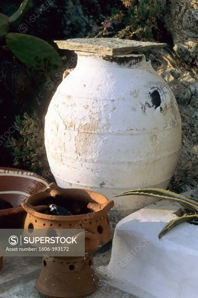 Greece, Serifos Island, Pottery
