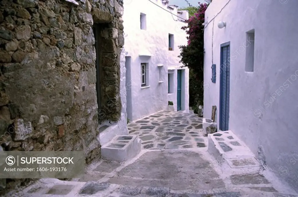 Greece, Serifos Island, Back Alley