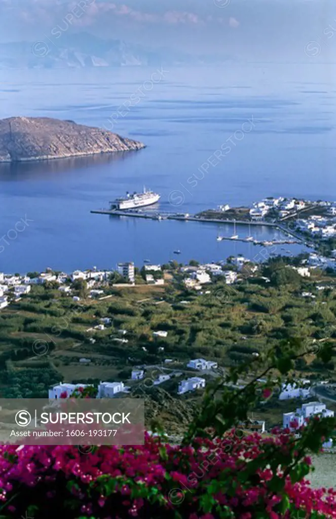 Greece, Serifos Island, Panoramic View Of The Serifos Island