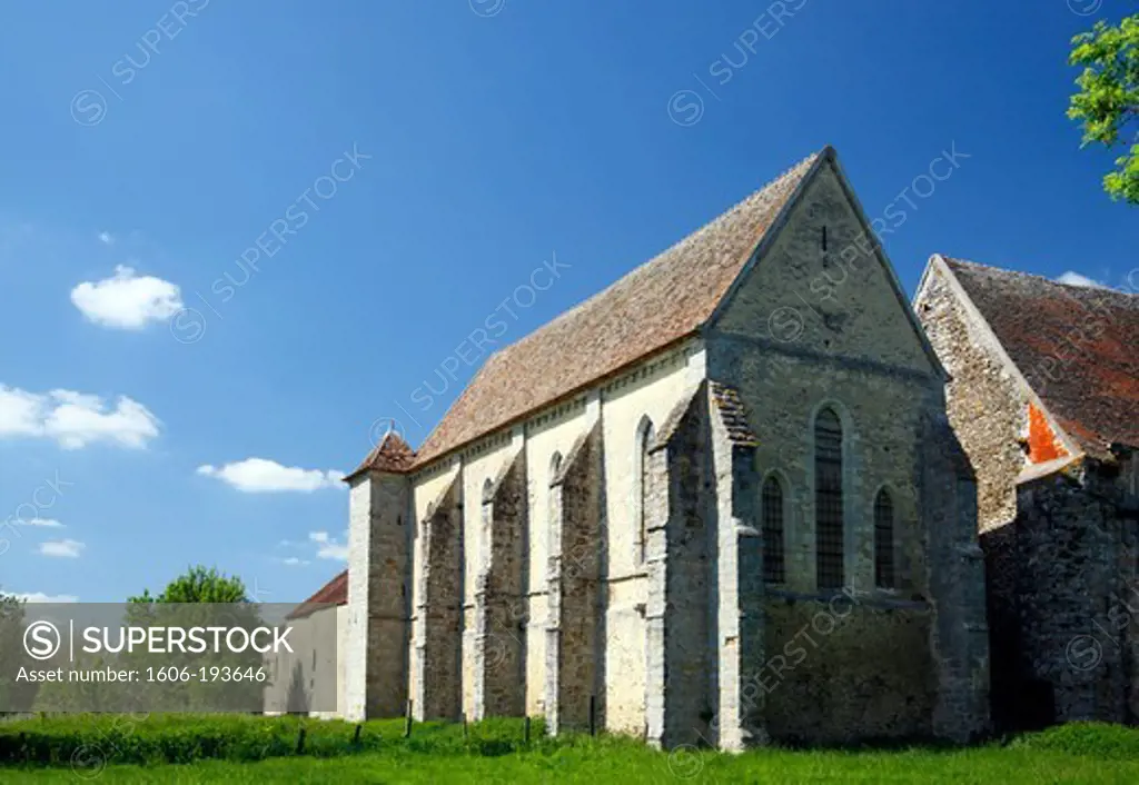 France, Seine Et Marne, Coulommiers, The Templar, The Chapel Of St. Anne