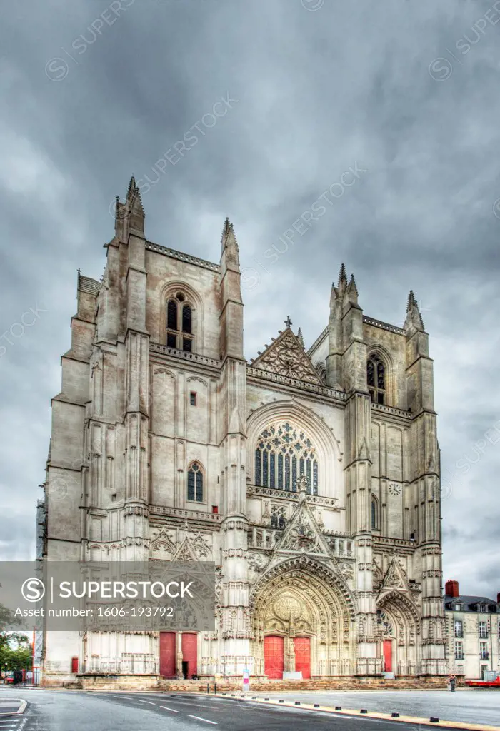 France, Loire Atlantique, Nantes, Cathedral Of St. Pierre And St. Paul