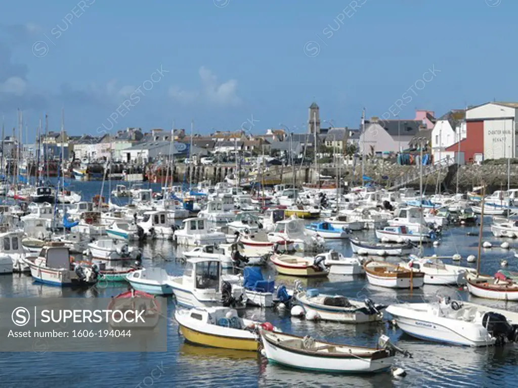 France. Finistere. Brittany. Le Guilvinec. The Marina.