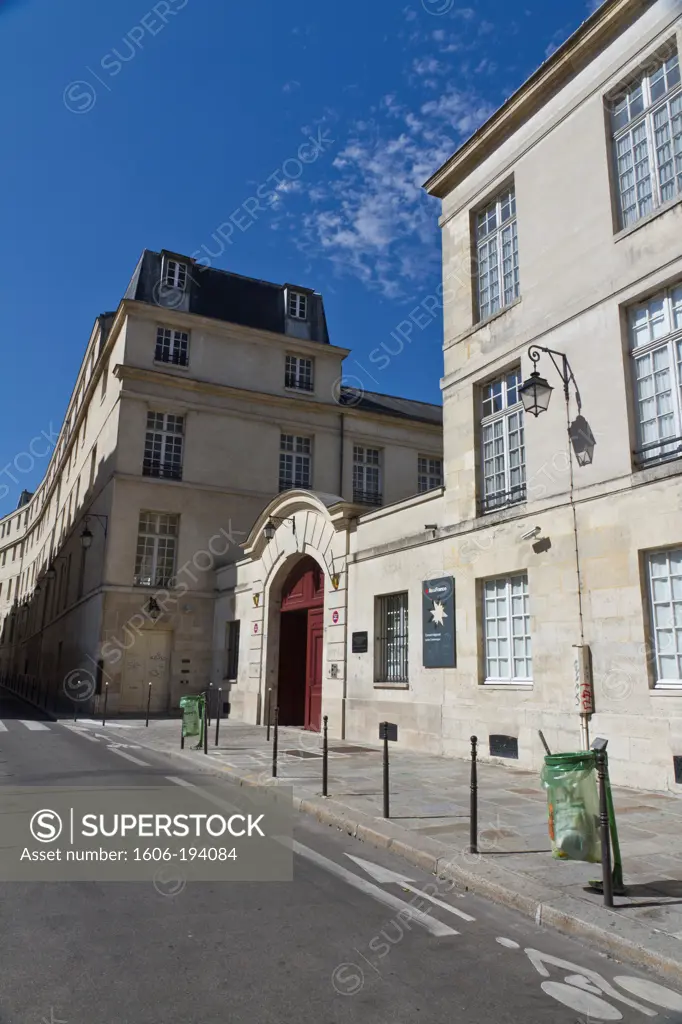 France, Paris, Charlemagne Secondary School (4Th Arrondissement)