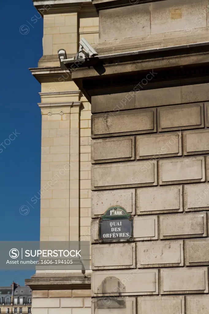 France, Paris, Hotel Of Police, Quais Des Orfevres (1Er Arrondissement)