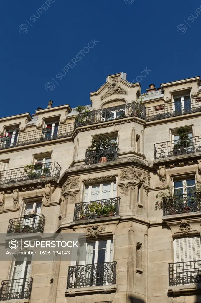 France, Paris, Building