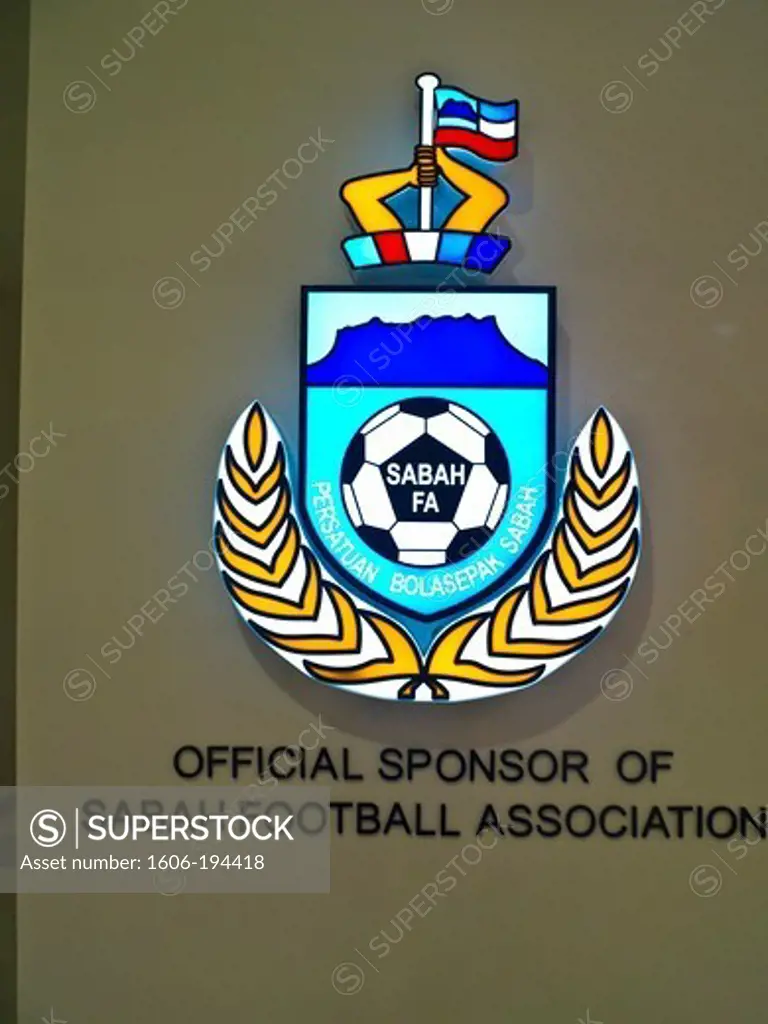 Malaysia, Borneo, Emblem Of The Sabah Football Association