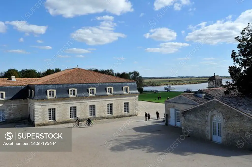 View Of A Palace, La Corderie Royale, Rochefort, Charente-Maritime, Poitou-Charentes, France