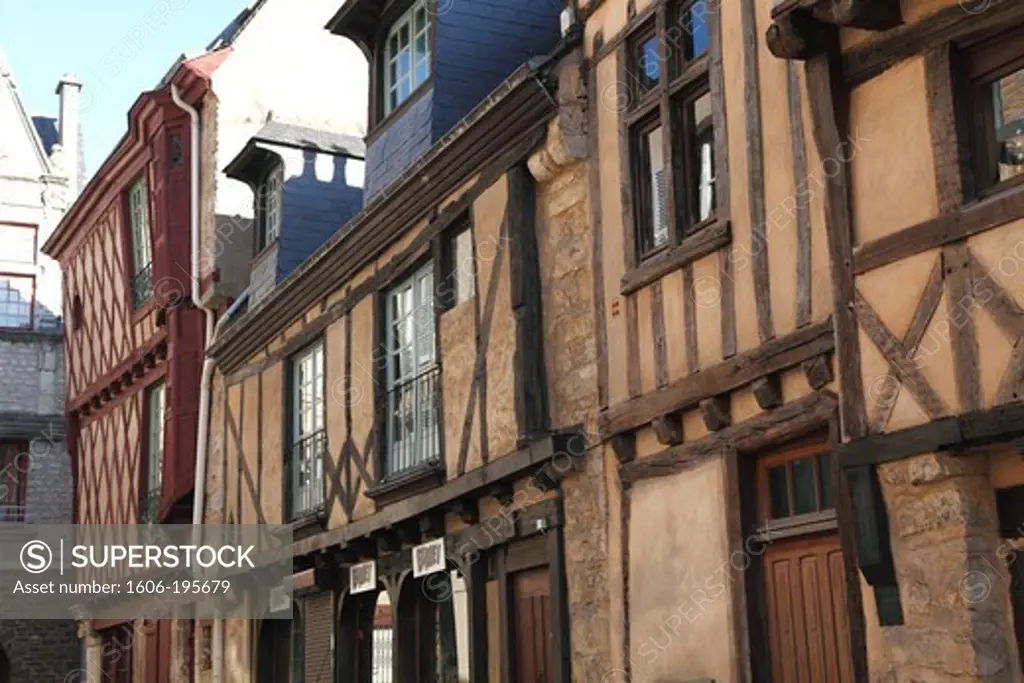 France, Pays De La Loire, Sarthe (72), Le Mans, Cite Plantagenet, Medieval District, Saint Honore Street