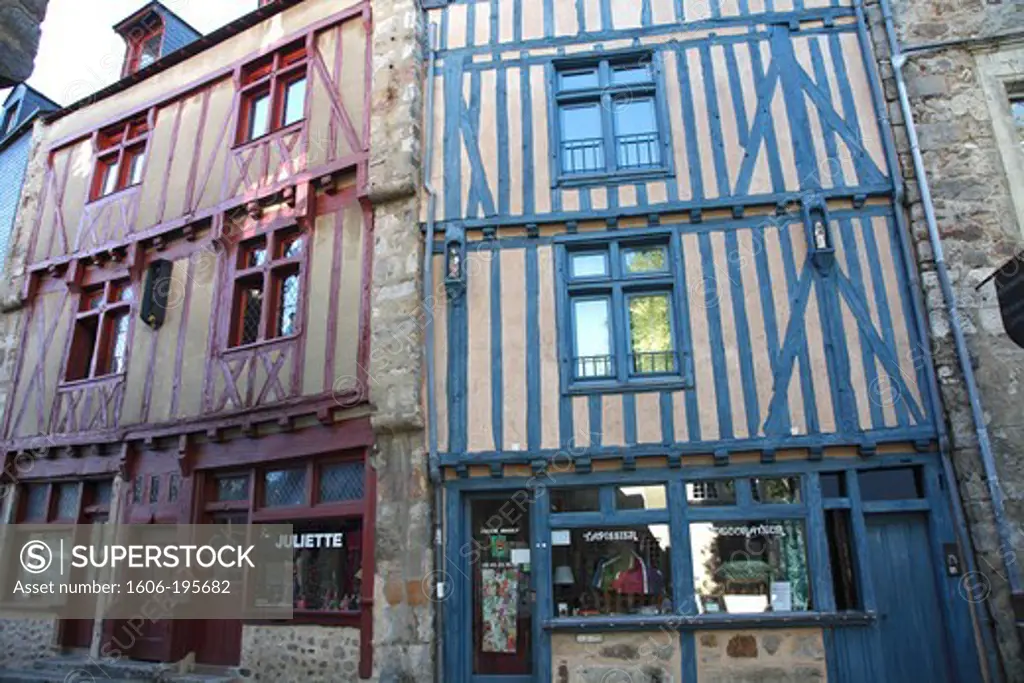 France, Pays De La Loire, Sarthe (72), Le Mans, Cite Plantagenet, Medieval District, Grande Rue