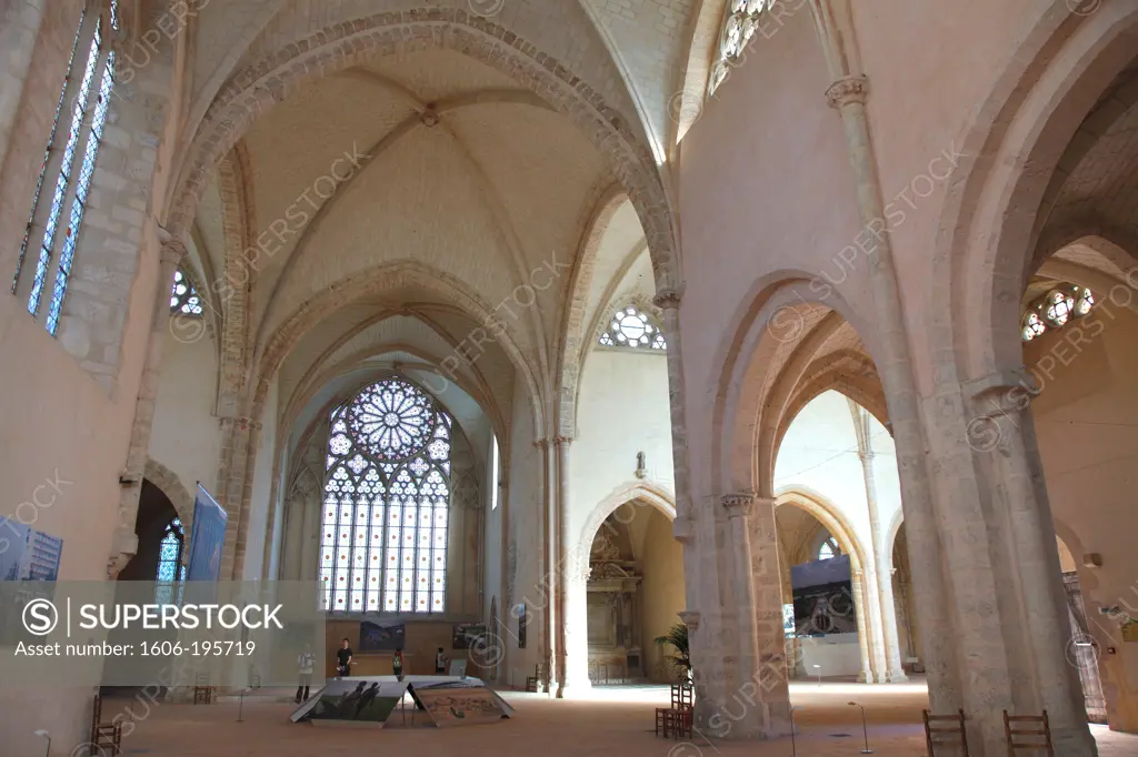 France, Pays De La Loire, Sarthe (72), Le Mans, L'Epau Abbey (To Yvre L'Eveque) Abbatial Church