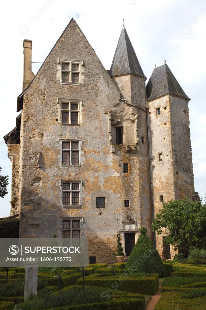 France, Pays De La Loire, Sarthe (72), Ballon, Ballon Castle