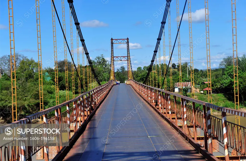 Bridge On Ho Chi Minh Trail  Near Kontum In Vietnam'S Central Highlands, Vietnam, South East Asia, Asia
