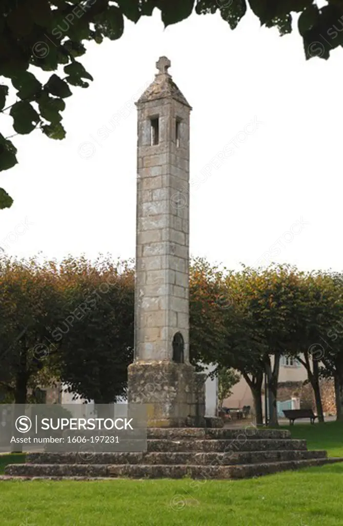 France, Poitou-Charentes, Vienne (86), Antigny (Saint Savin Area) Lantern Of Deaths From 12Th Century