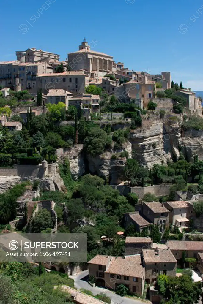 France, Vaucluse, 84, The Old Village Classified By Gordes