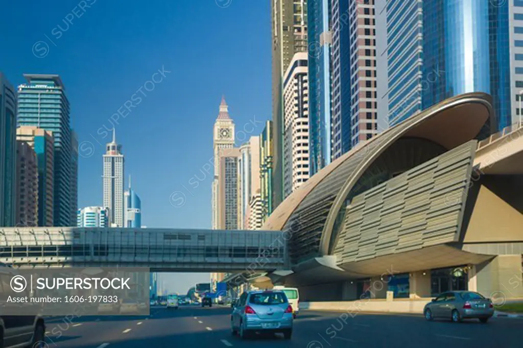 United Arab Emirates (Uae), Dubai City, Sheikh Zayed Avenue