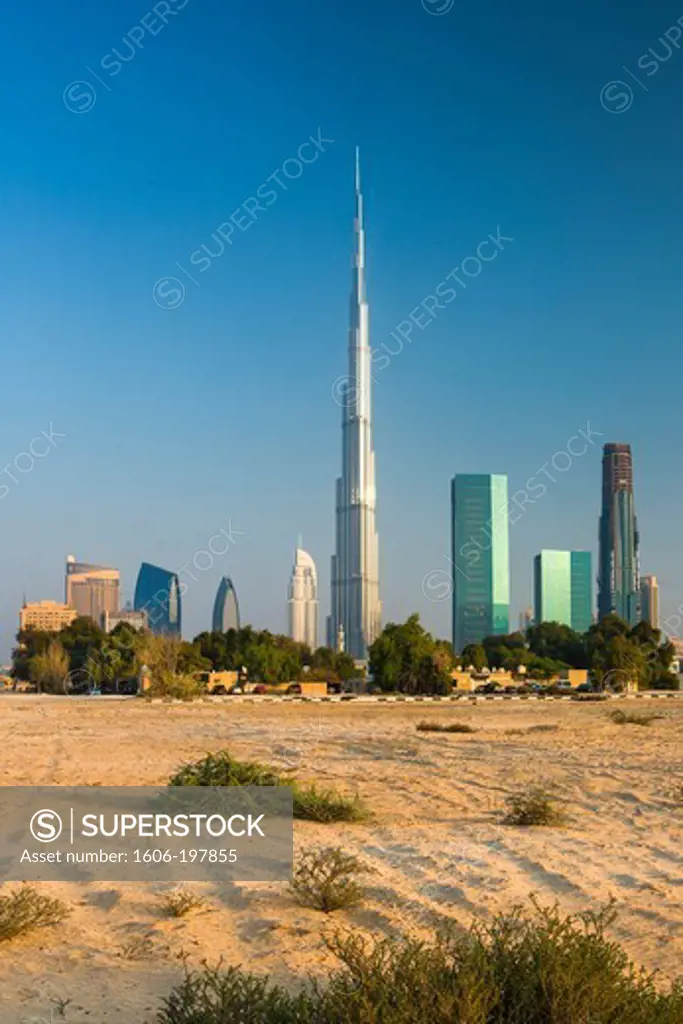 United Arab Emirates (Uae), Dubai City, Down Town Dubai, Burj Khalifa Bldg.