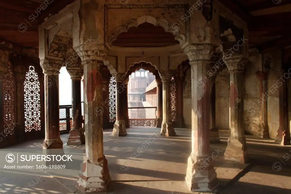 Jehangir'S Palace In Agra Fort, Agra, Uttar Pradesh, India Agra. India.