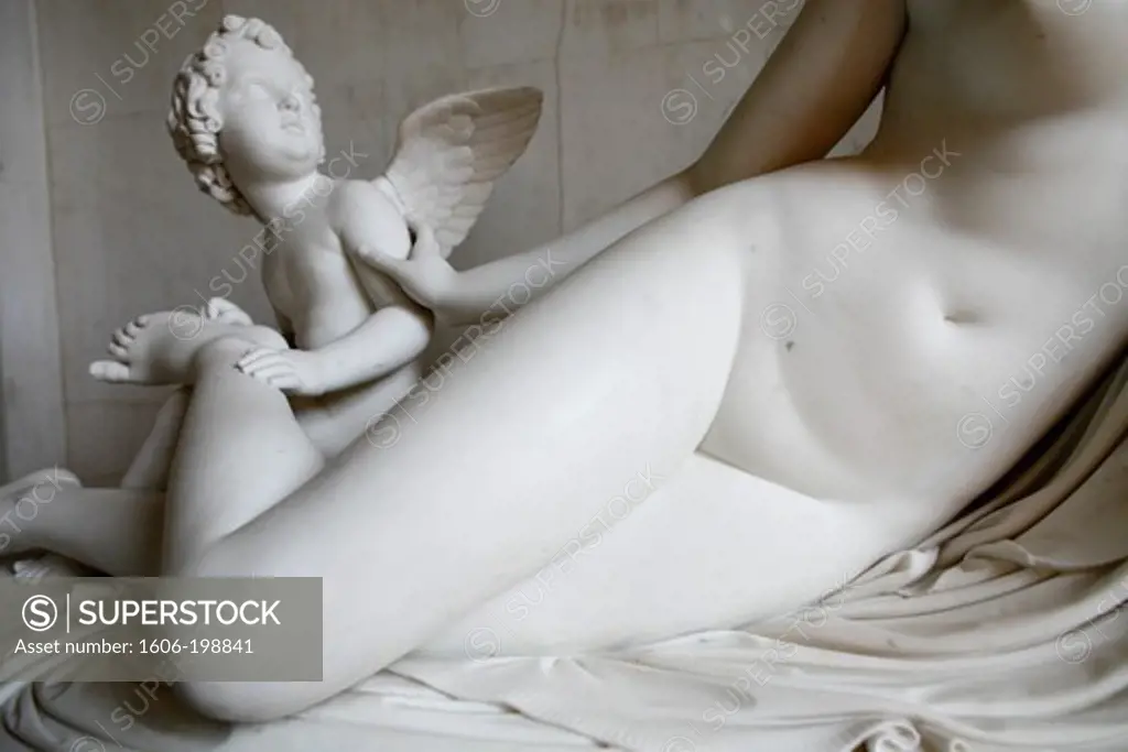Hermitage Museum. Cupid And Psyche. Saint Petersburg. Russia.
