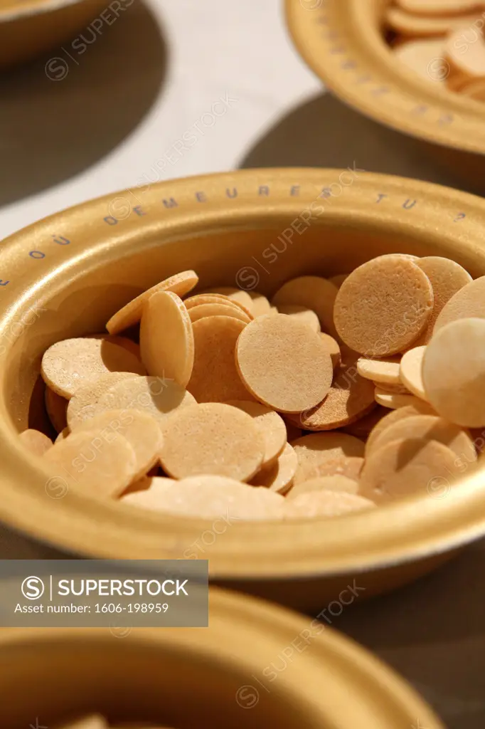 Host Wafers In A Catholic Church