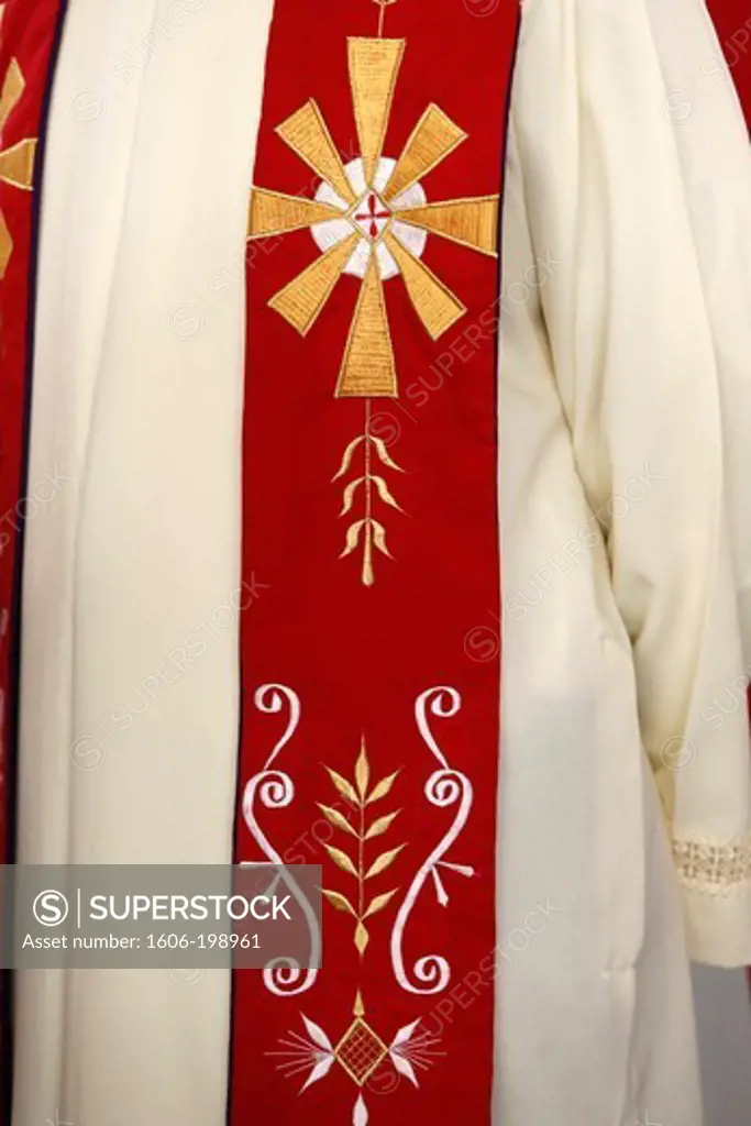 Catholic Priest'S Liturgical Garment