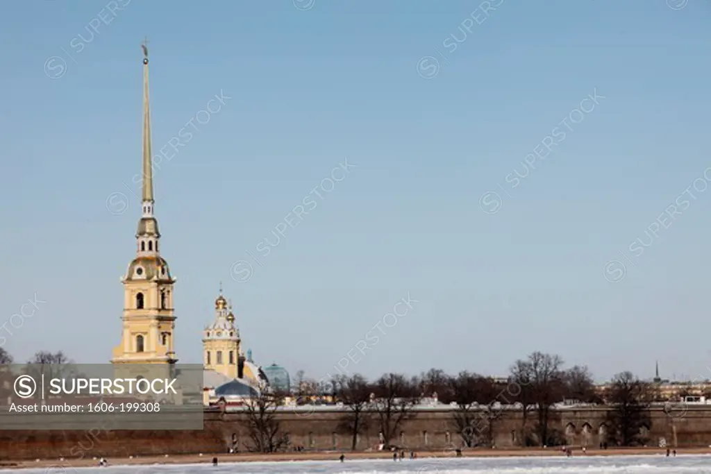 St. Peter And St. Paul Cathedral. Saint Petersburg. Russia.