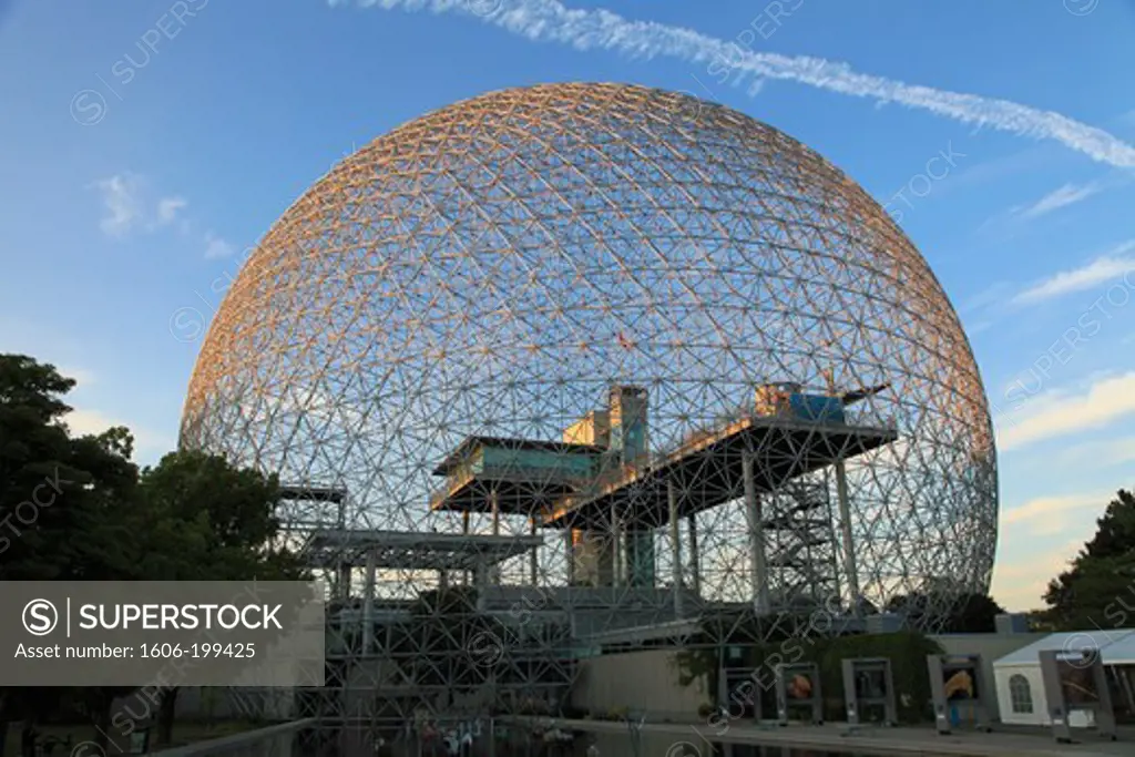 Canada, Quebec, Montreal, Geodesic Dome,