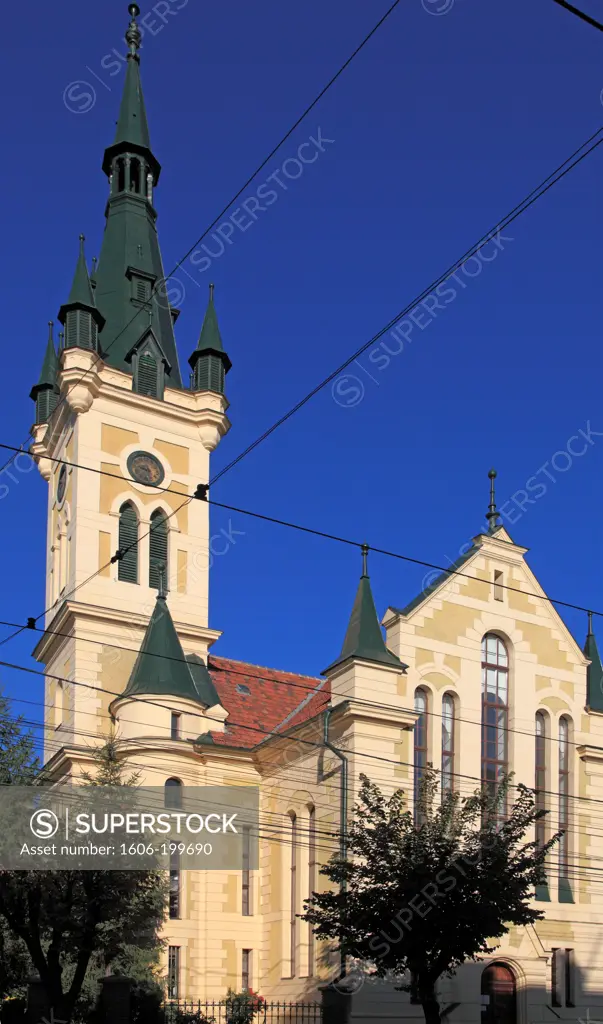 Romania, Cluj-Napoca, Hidelve Hungarian Reformed Church,