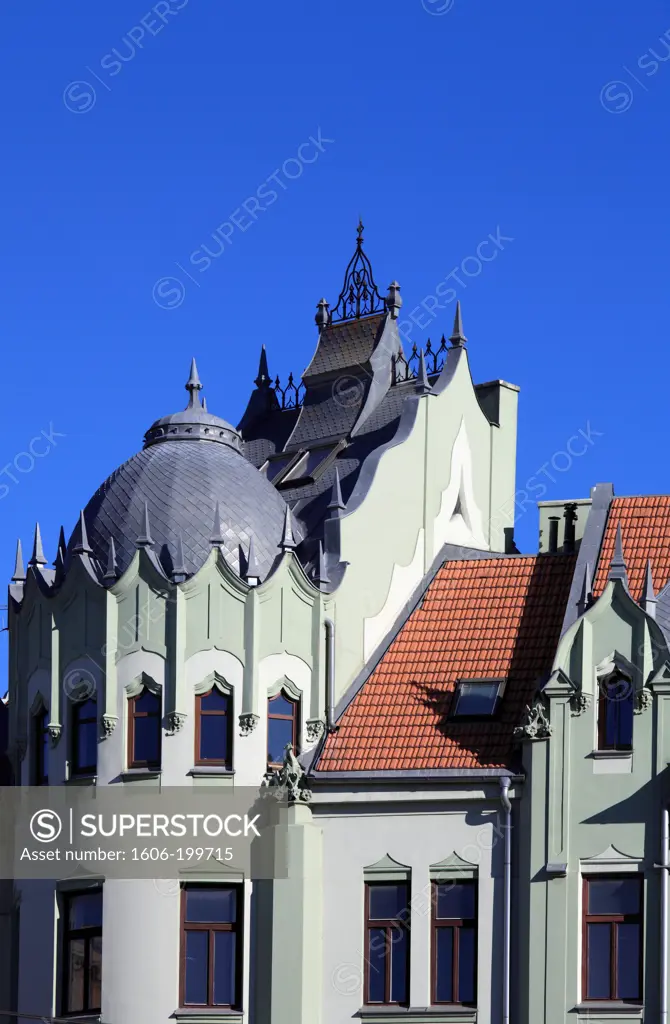 Slovakia, Bratislava, Historic Architecture Detail,
