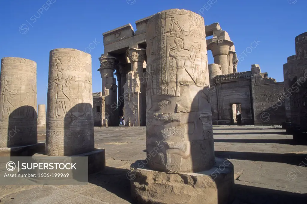 Egypt, Hight Nile Valley, Kom-Ombo (Aswan Governorat), Kom-Ombo Temple