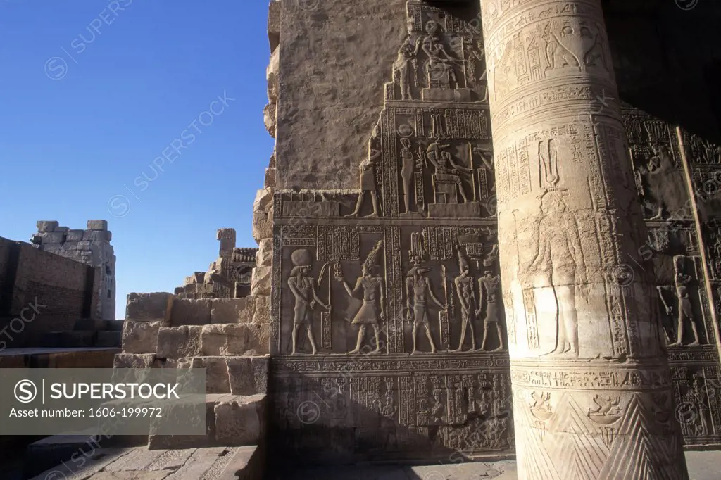 Egypt, Hight Nile Valley, Kom-Ombo (Aswan Governorat), Kom-Ombo Temple