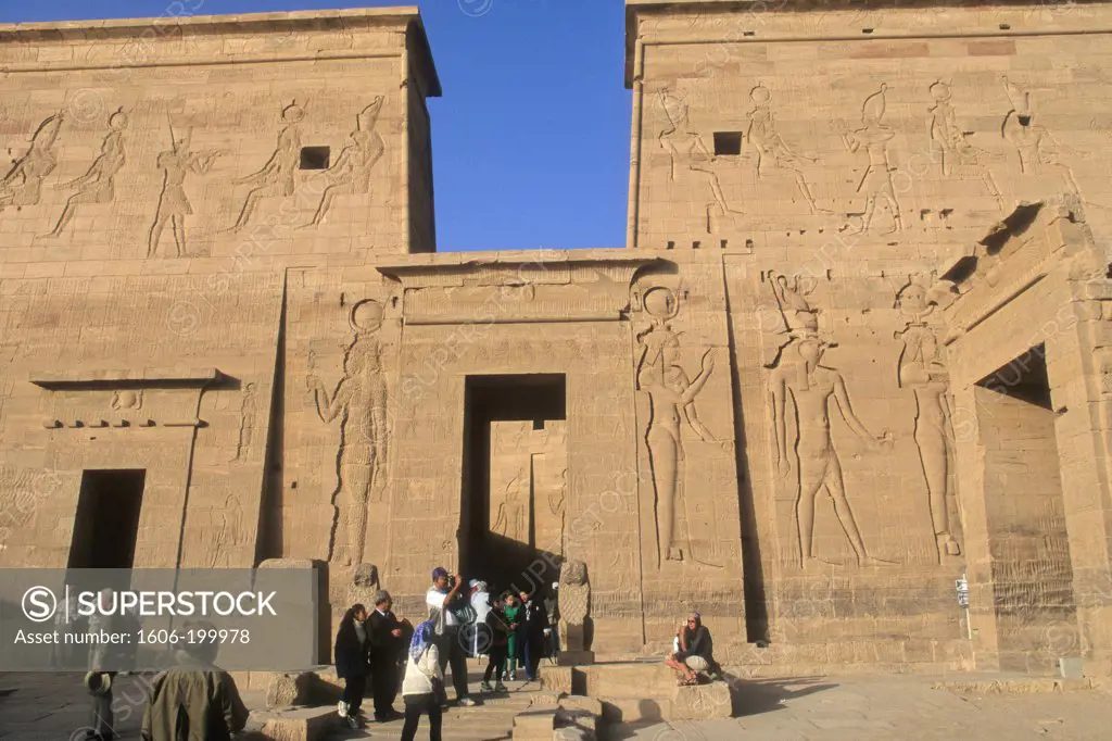 Egypt, Hight Nile Valley, Aswan, Philea Temple, (Unesco World Heritage)