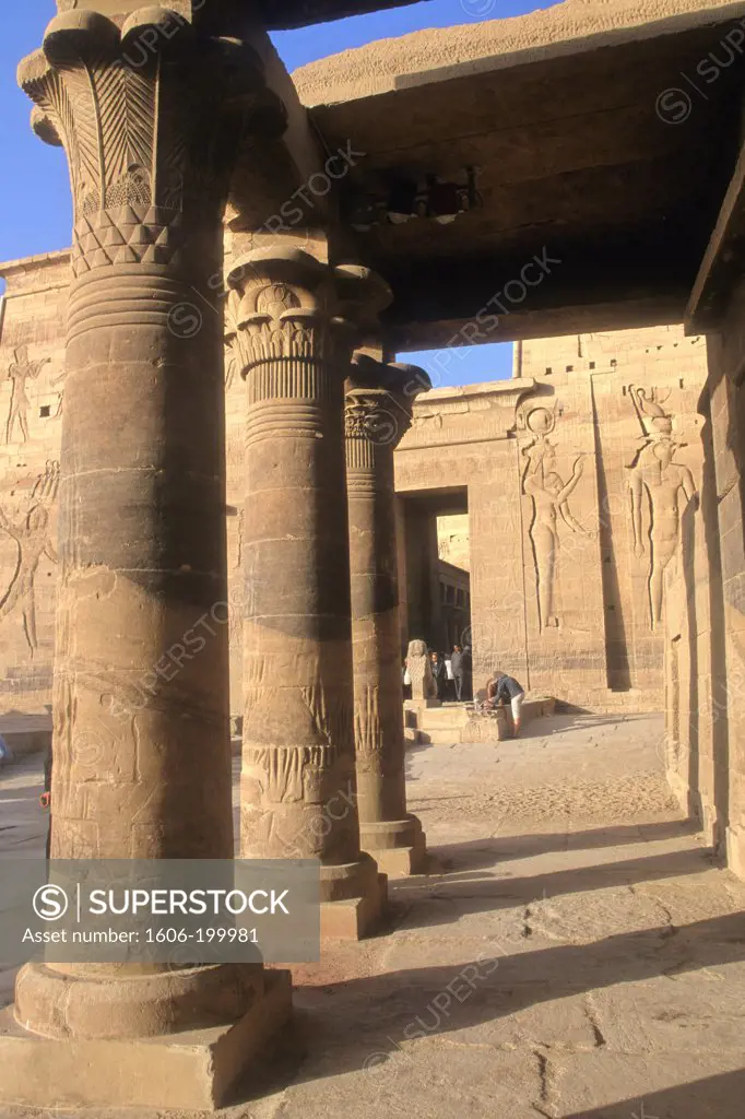Egypt, Hight Nile Valley, Aswan, Philea Temple, (Unesco World Heritage)