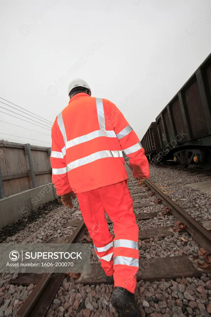 France, Railway And Problem At Work.