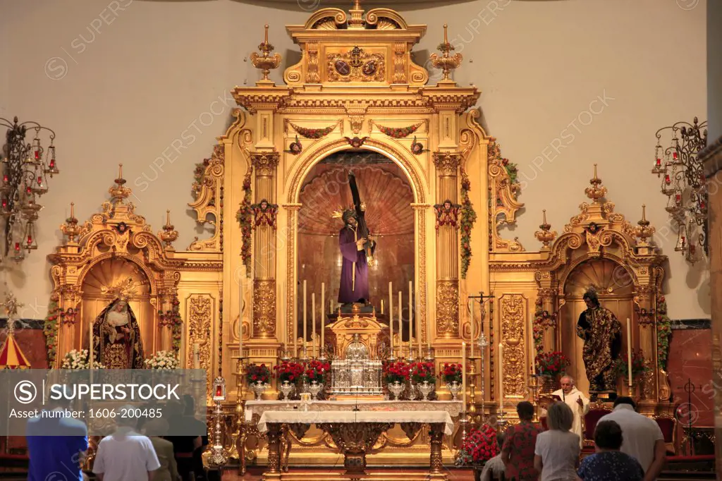 Spain, Andalusia, Seville, Iglesia San Lorenzo Y Jesus Del Gran Poder, Church,