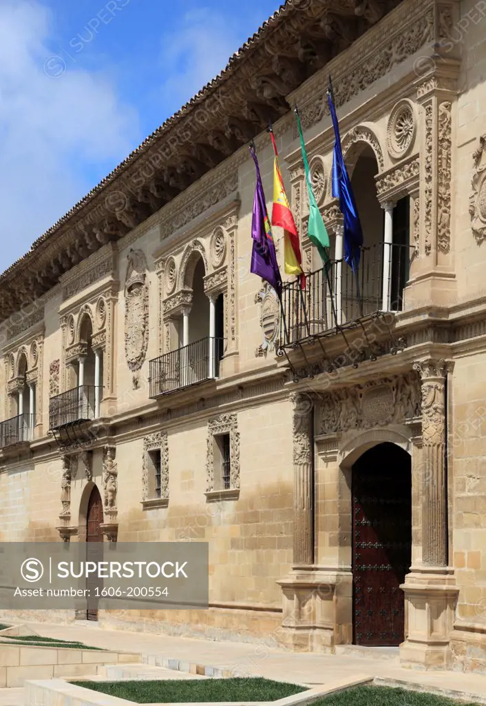 Spain, Andalusia, Baeza, Ayuntamiento, Town Hall,