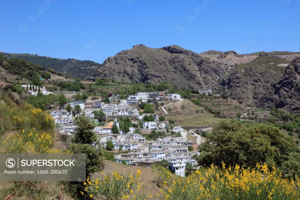 Spain, Andalusia, Las Alpujarras, Busquistar, Village,