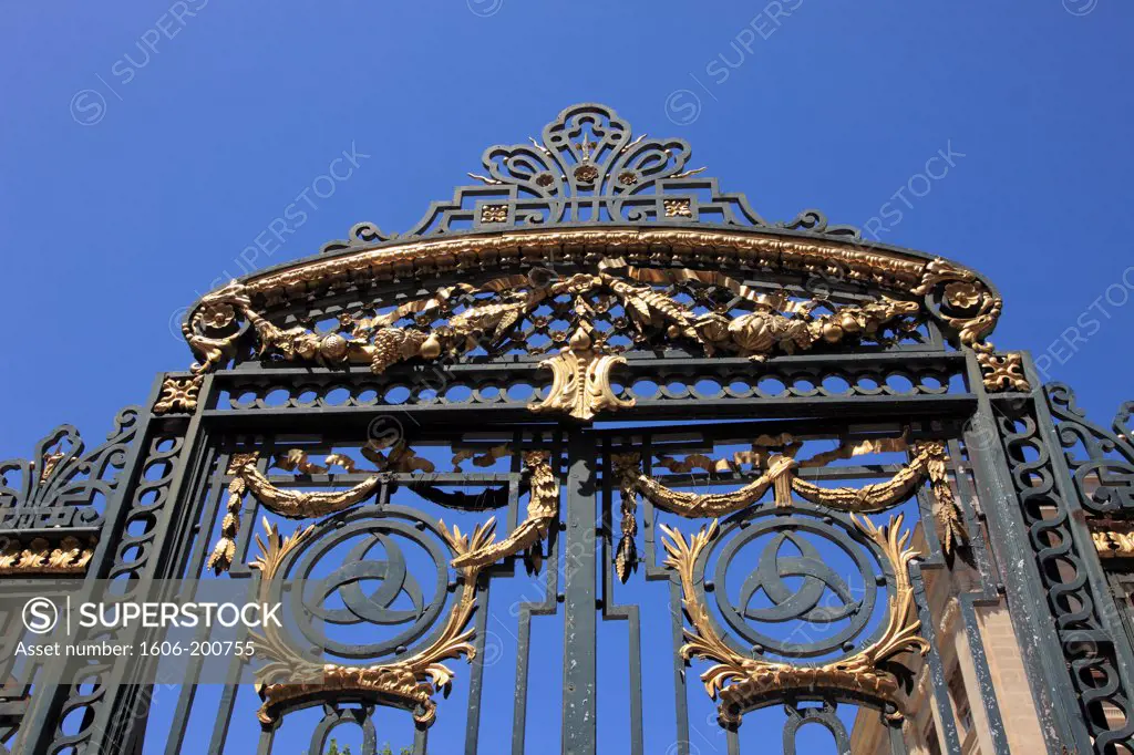 France, Aquitaine, Bordeaux, Musee Des Arts Decoratifs, Gate,