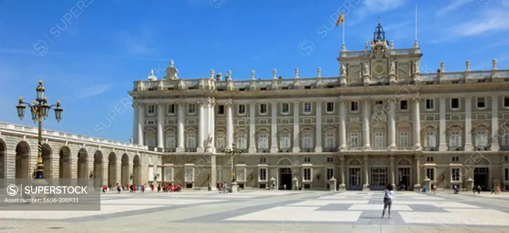 Spain, Madrid, Palacio Real, Royal Palace,