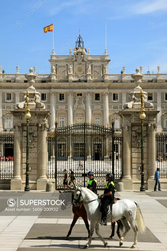 Spain, Madrid, Palacio Real, Royal Palace,