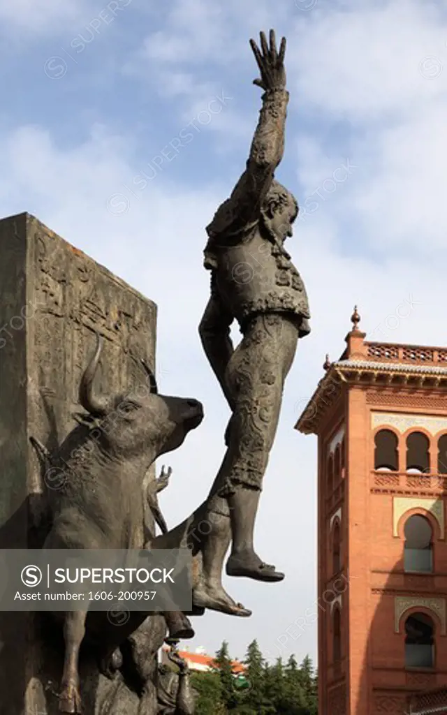 Spain, Madrid, Plaza De Toros Monumental De Las Ventas, Bullfight Ring,