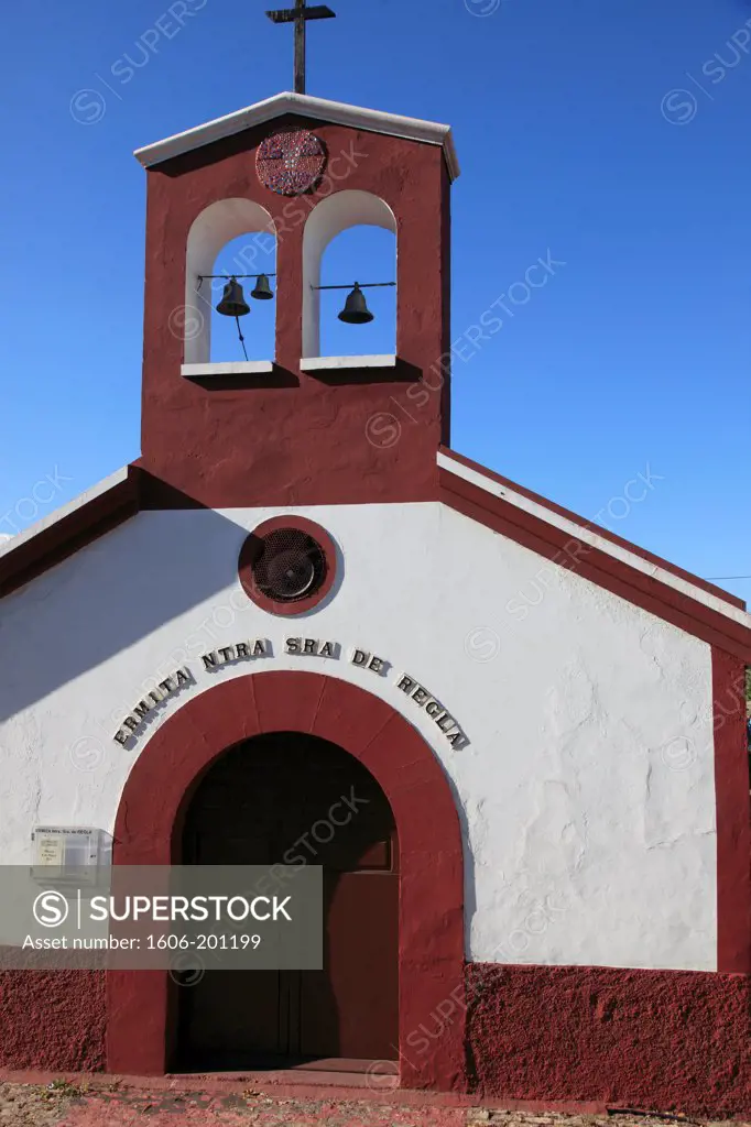 Spain, Canary Islands, Tenerife, Santa Cruz, Ermita Nuestra Senora De Regla, Chapel,