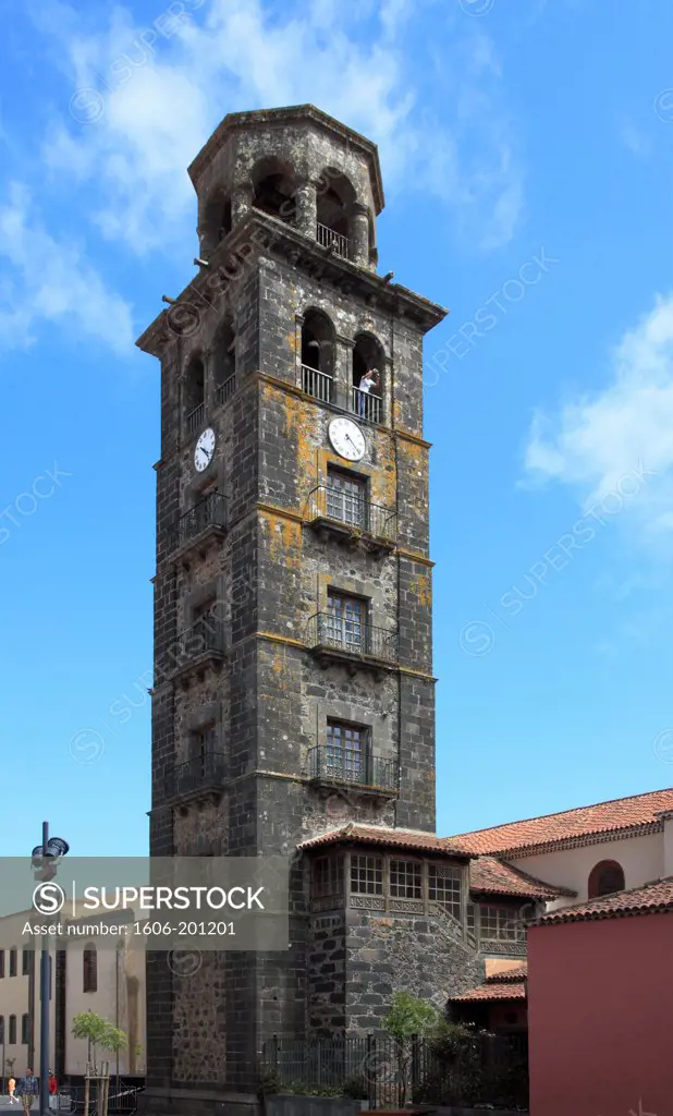 Spain, Canary Islands, Tenerife, La Laguna, Iglesia De La Concepcion, Church,