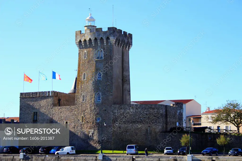 France, Vendee, Les Sables D'Olonne, Saint Clair Castle