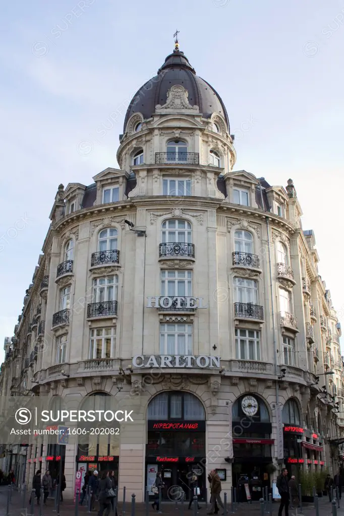 France, Lille, Town, Carlton Hotel.