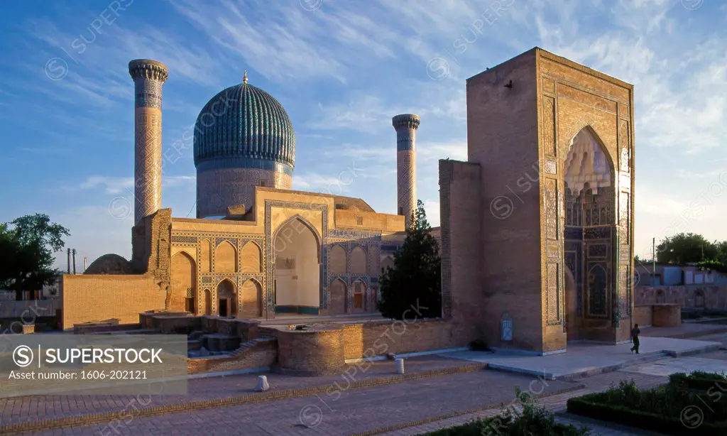 Uzbekistan, Samarkand, Gur Amir, Tamerlane'S Mausoleum,